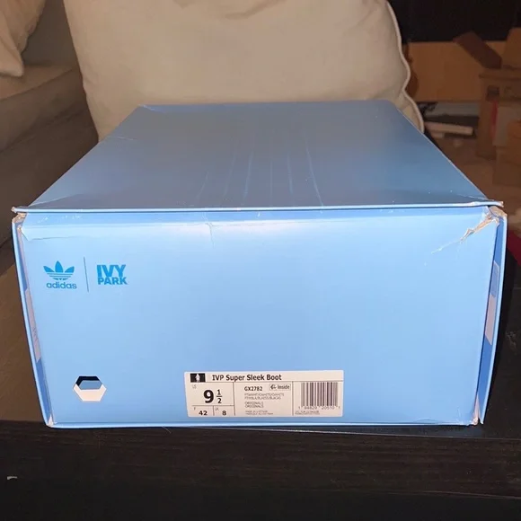 🚫SOLD Adidas × Ivy Park Super Sleek Boots size 10W/9M - Picture 5 of 6